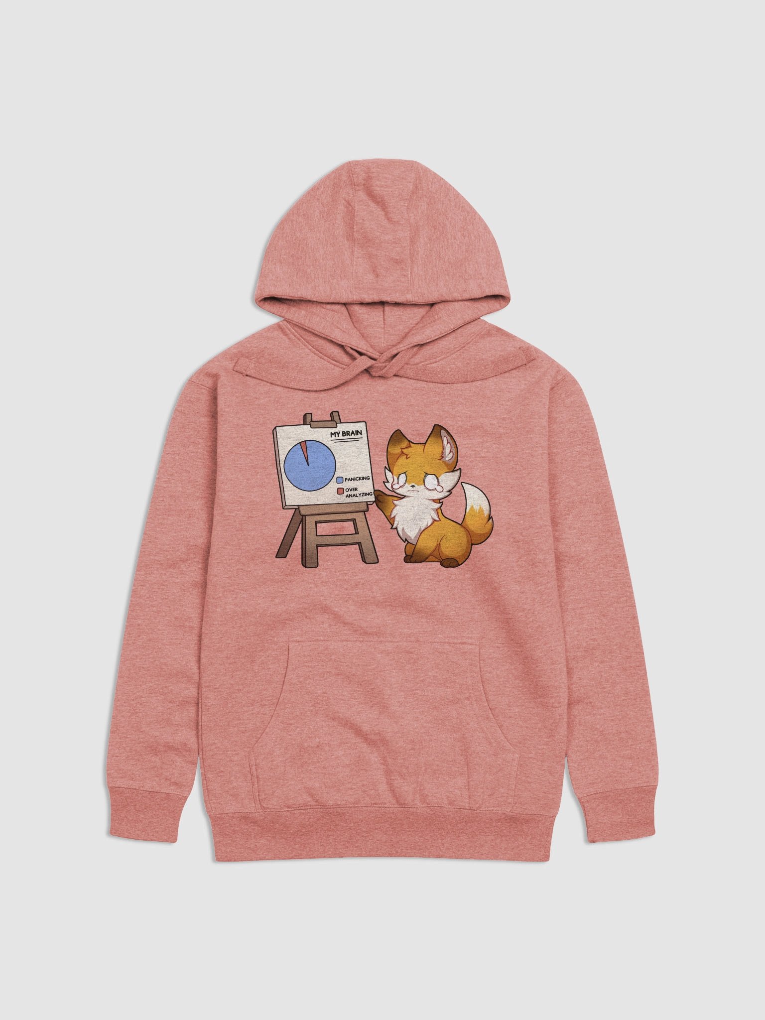 Anxious Fox Hoodie product image (1)