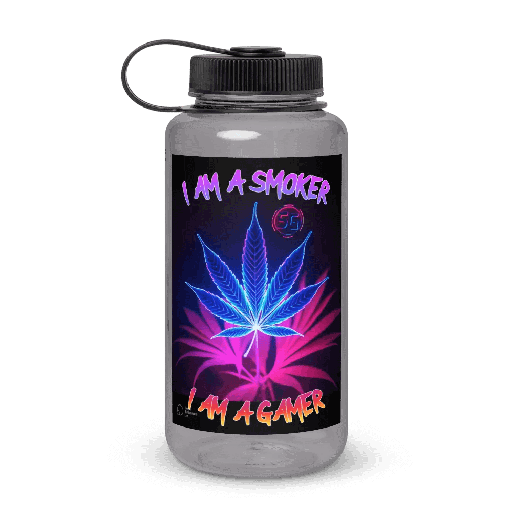 Gamer Smoker Water Bottle product image (1)