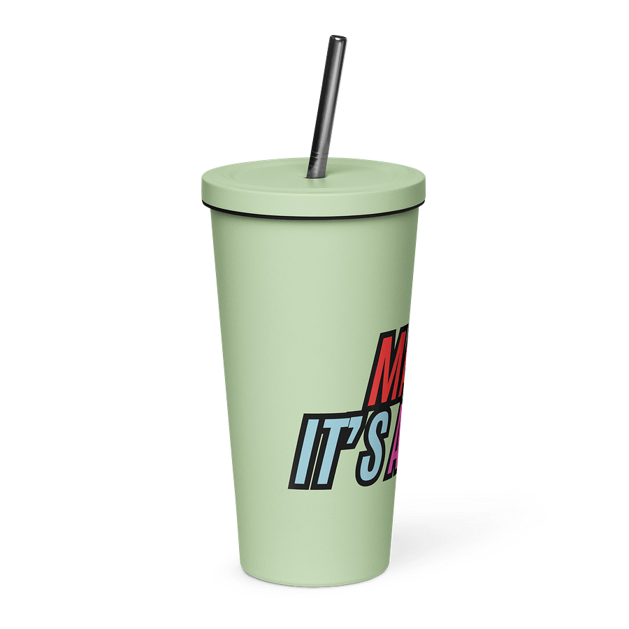 MAGA It's a Cult -Tumblers with straw product image (4)