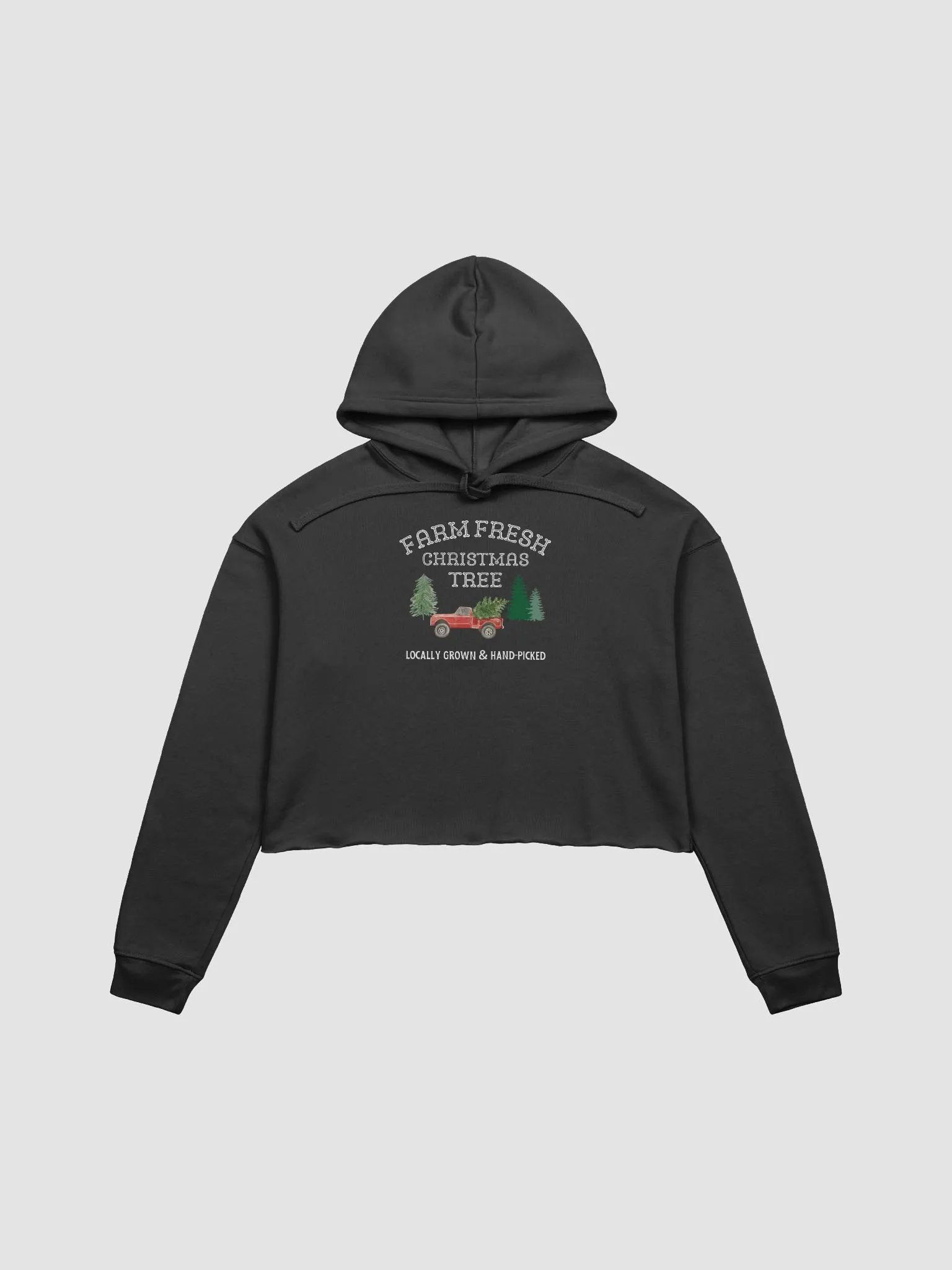 Farm Fresh Christmas Tree Crop Hoodie product image (2)