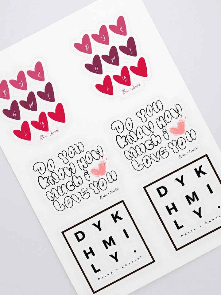 DYKHMILY Sticker Set product image (1)