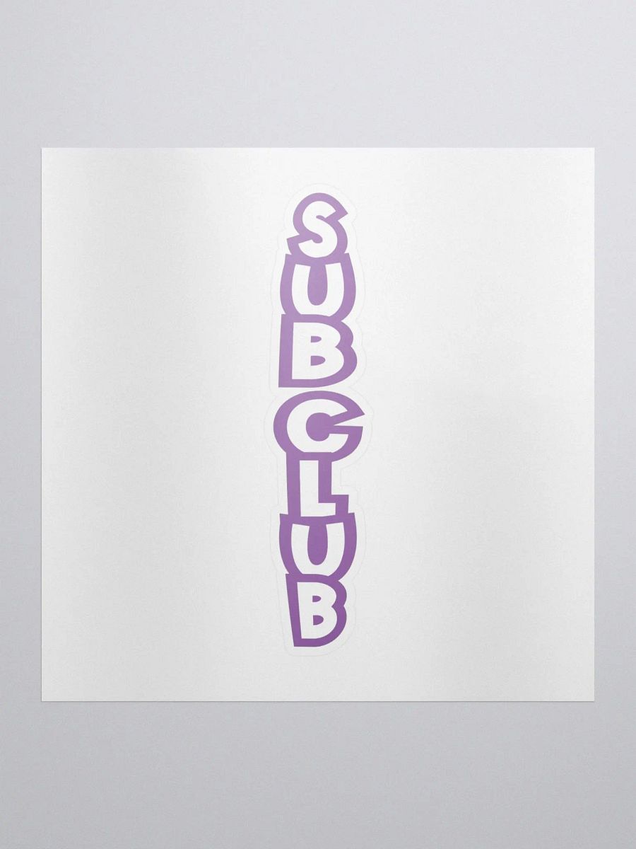 Sub Club Emote Sticker product image (1)