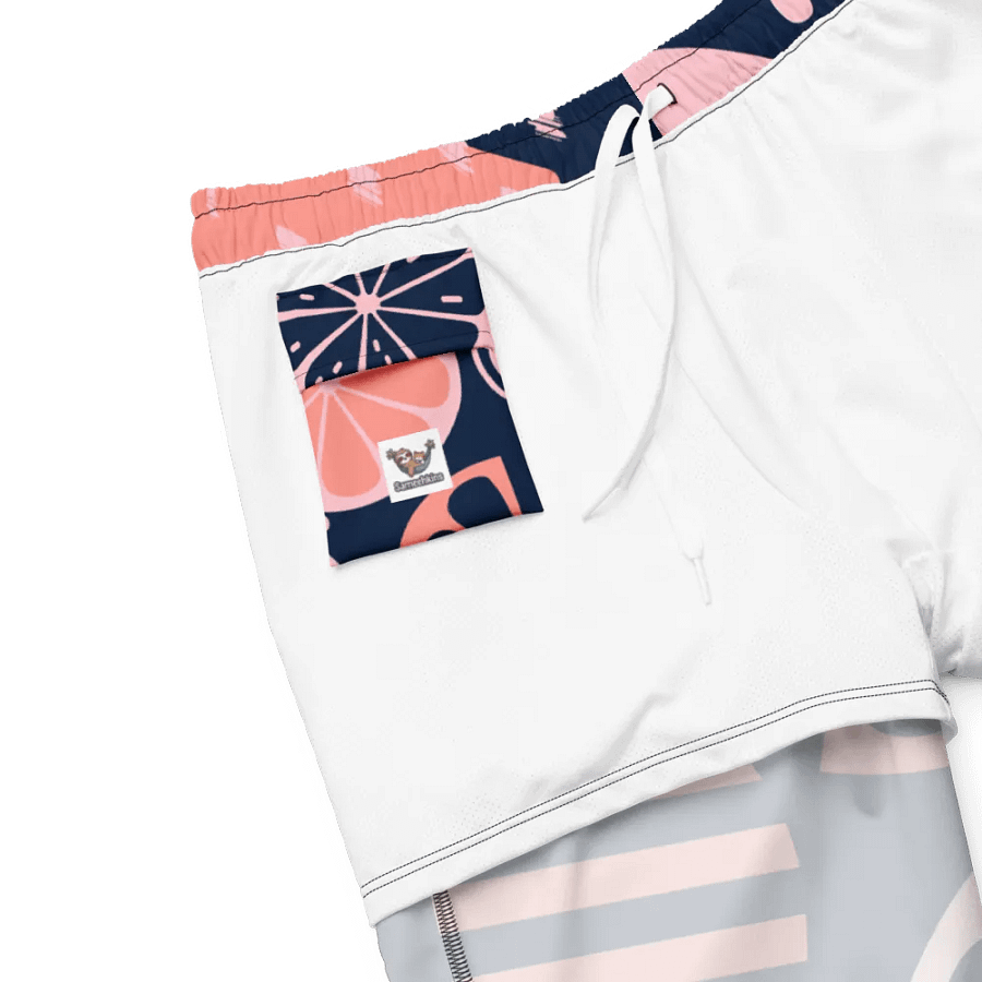 Citrus Burst Men's Swim Trunks product image (6)