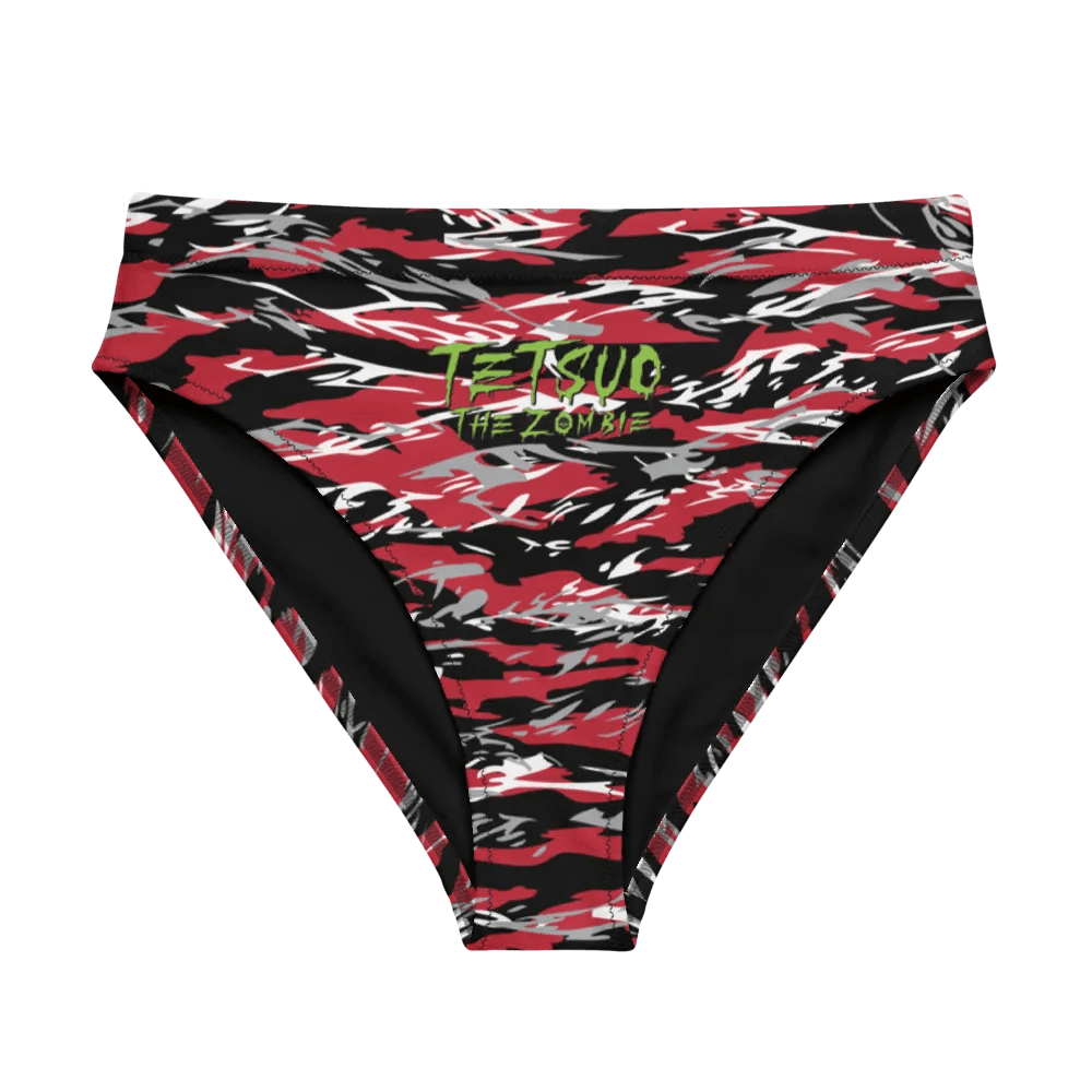Blood Camo High Waisted Bikini Bottom product image (2)