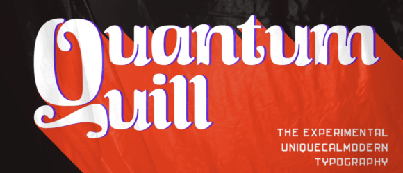 Quantum Quill | Regular Font product image (1)
