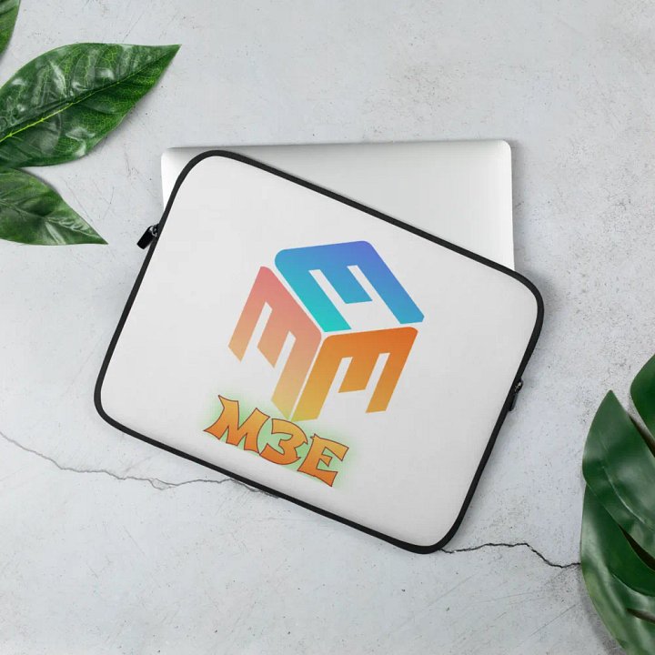 M3E Block Laptop Sleeve product image (3)