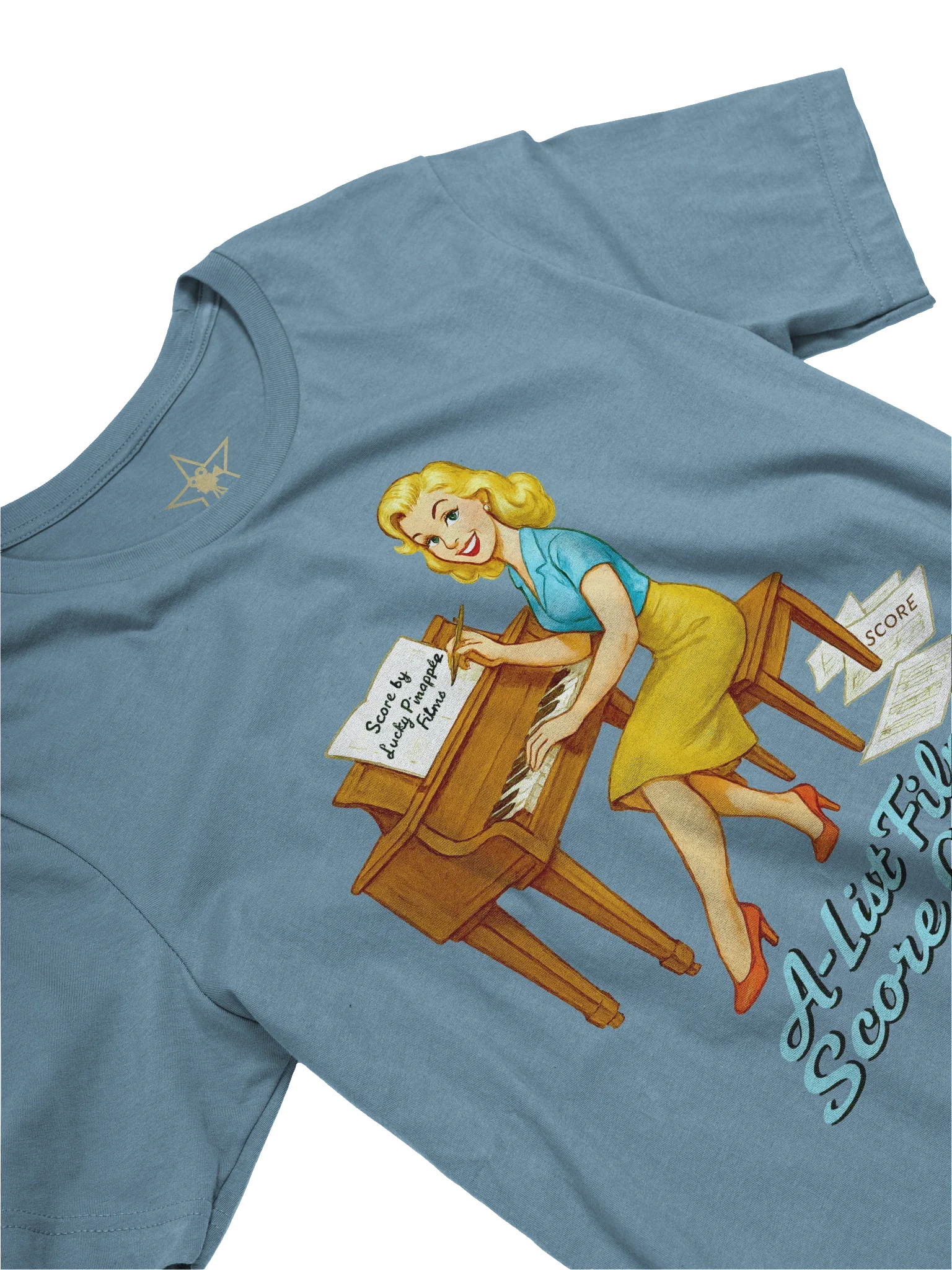 Film Score Composer Pin-up Girl 1940's Retro Concert Tee Fit Unisex T-Shirt product image (39)