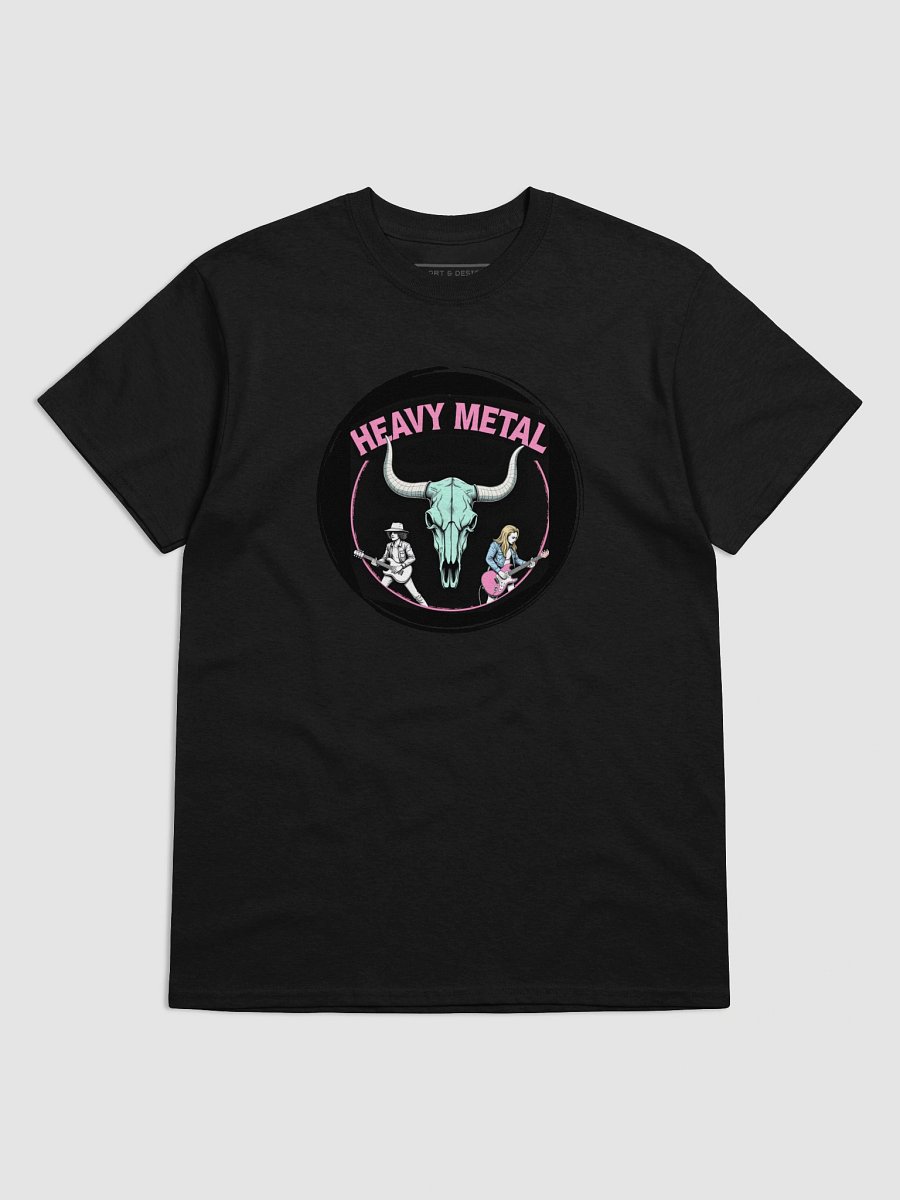 Riff Riders: Skull & Strings Syndicate - Heavy Metal - M-ART & DESIGN Tee product image (33)