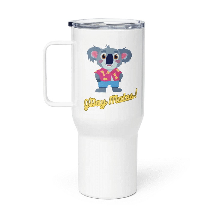 Our Scientology Stories - Peeling the Onion Travel Mug w/Handle -25 oz product image (2)