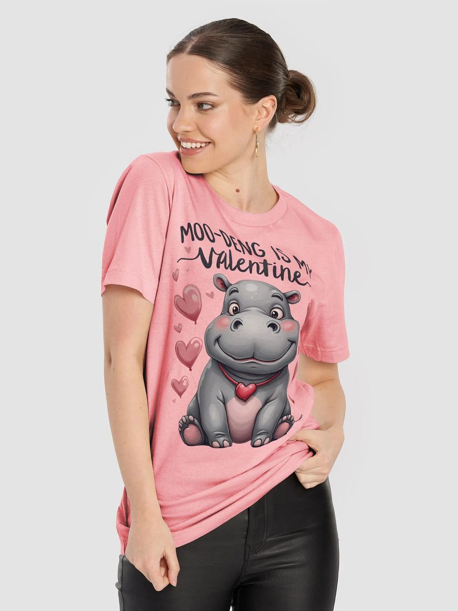 Moo-Deng is My Valentine T-Shirt product image (8)
