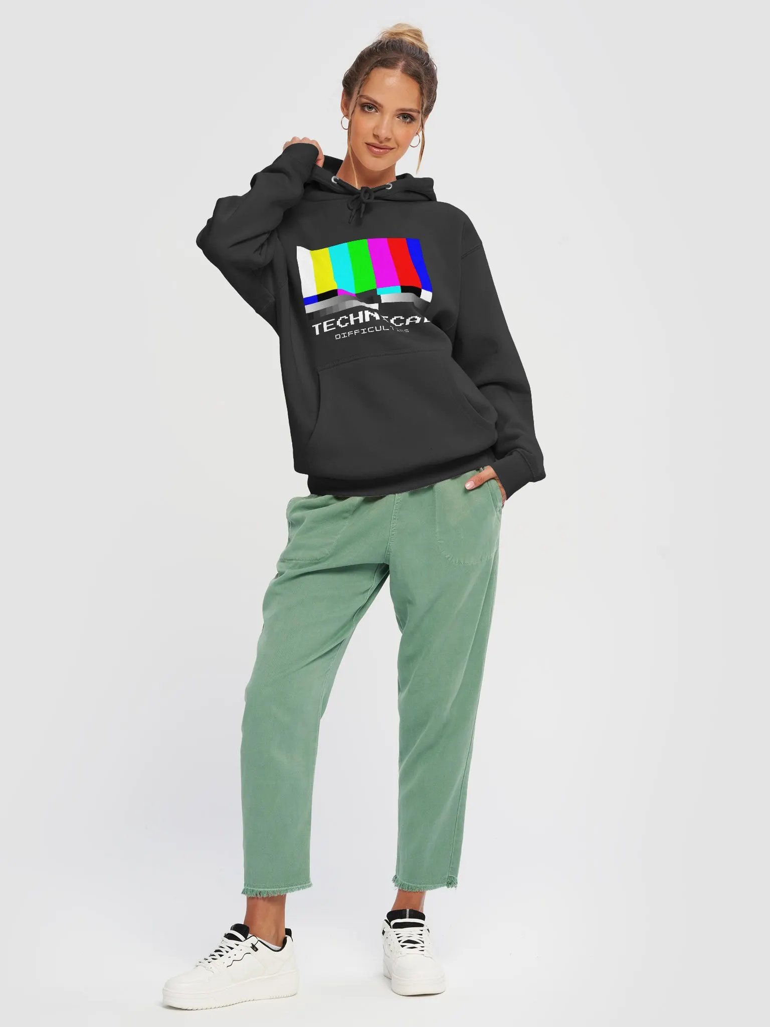 VDG Technical Difficulties Logo'd Hoodie product image (5)