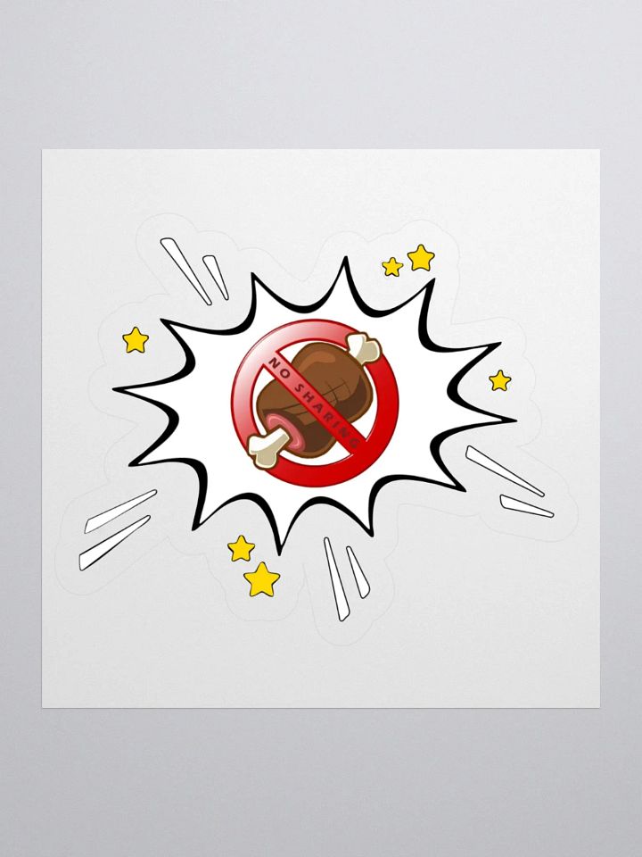 Heroes Don't Share Sticker product image (2)