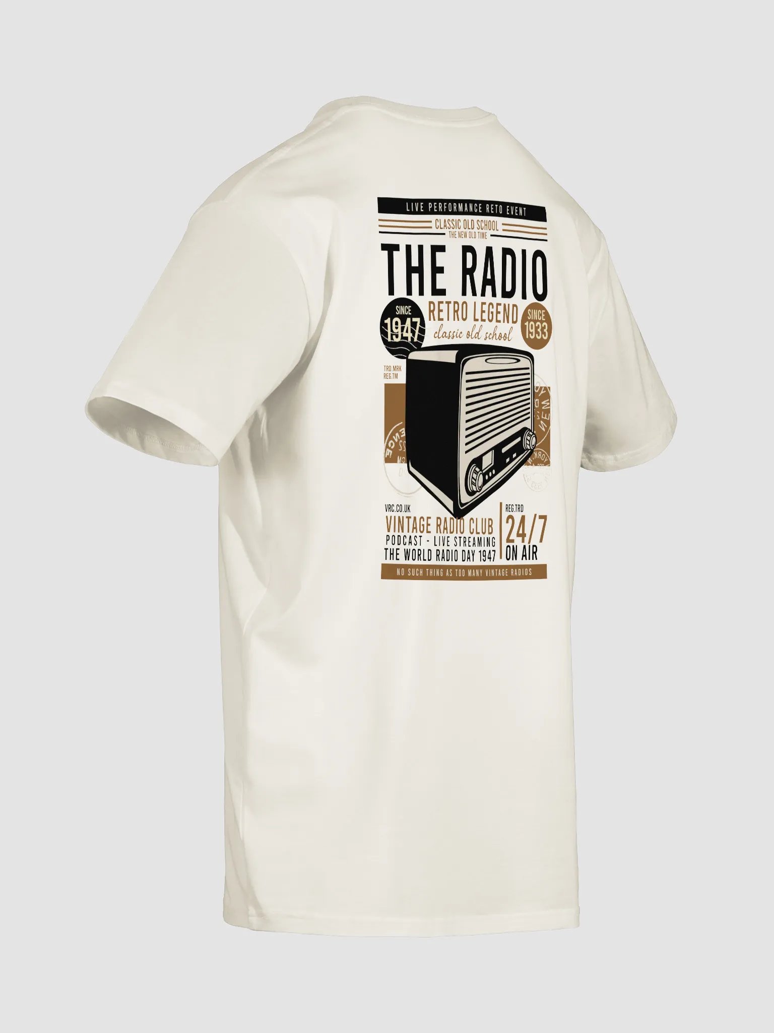Vintage Radio Show Retro T-Shirt product image (8)