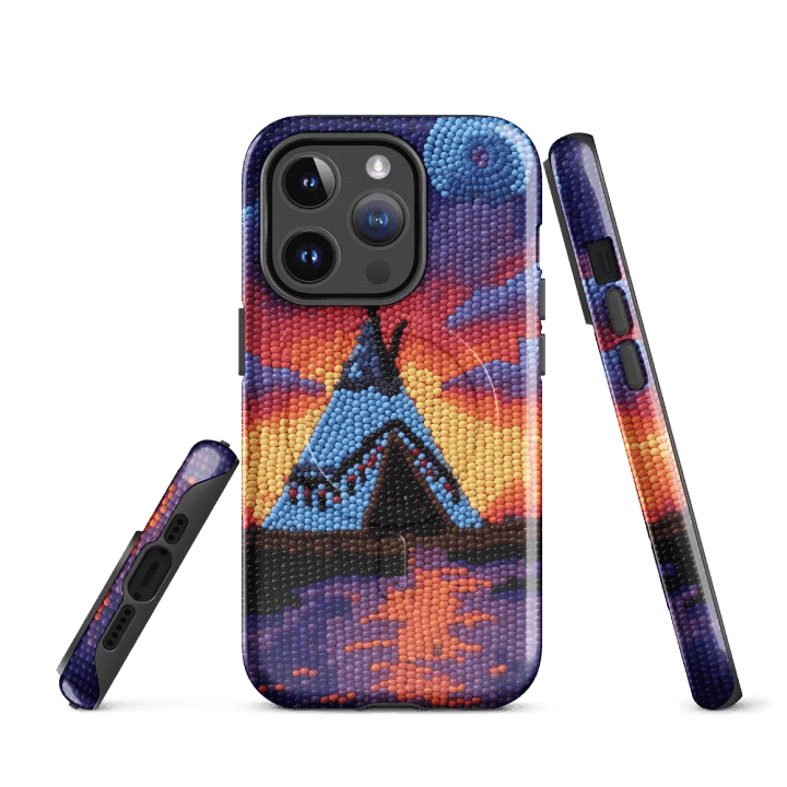 Sunset Tipi Faux-Beaded iPhone® Case product image (3)