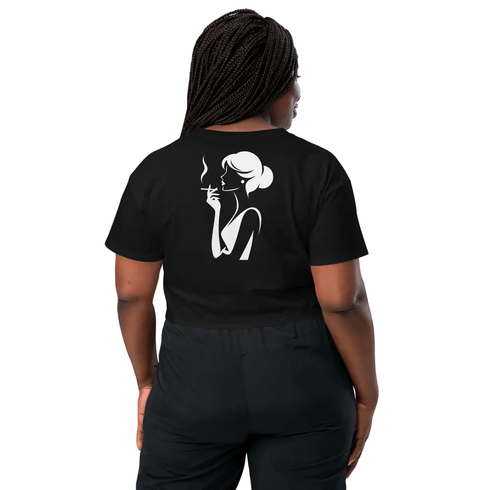 T3 Smoking Woman Crop Top product image (3)