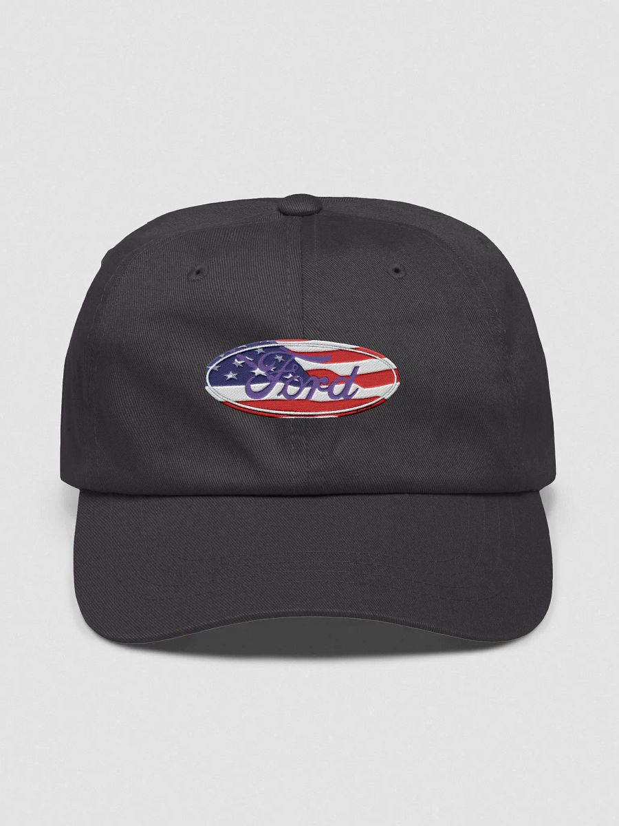 Patriotic Ford Script Dad Hat product image (4)