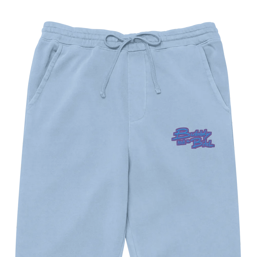 Bubbly and a B*tch (violet design) pigment dyed sweatpants product image (6)