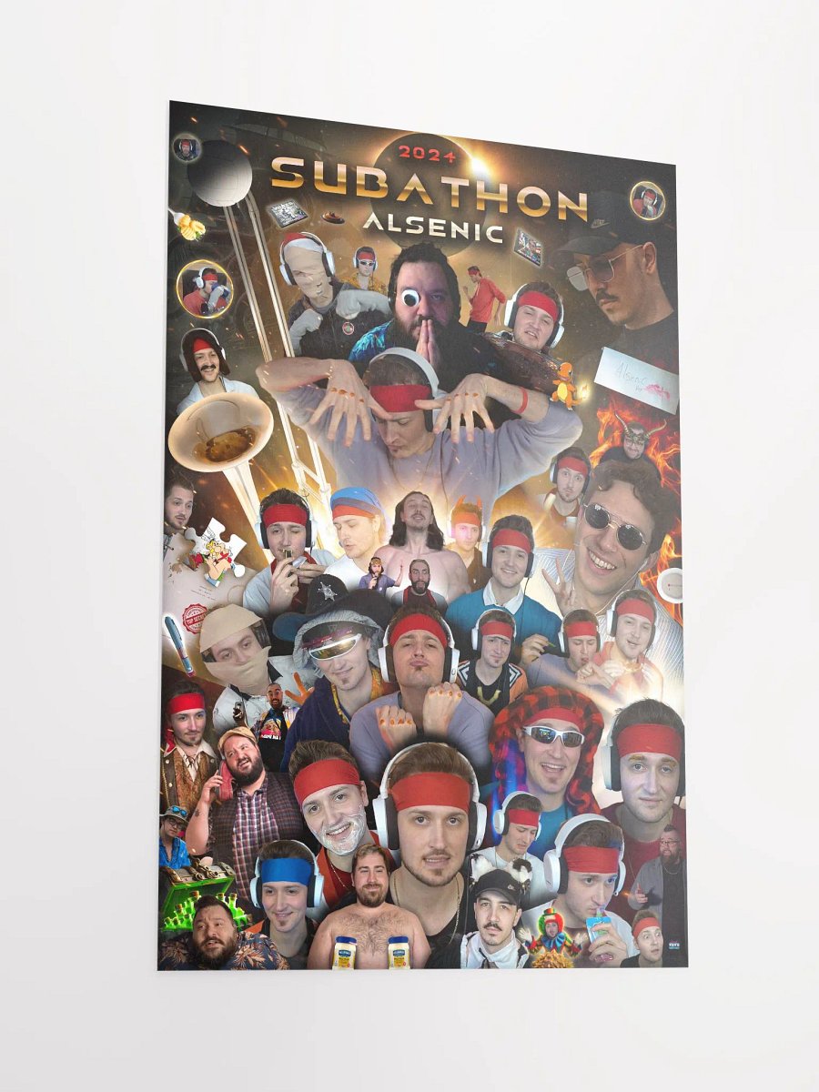 Poster Subathon 2024 product image (2)