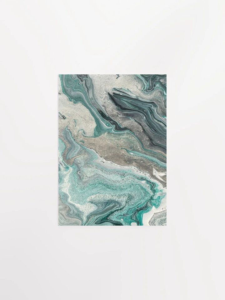 Waves and Particles Painting Print product image (1)