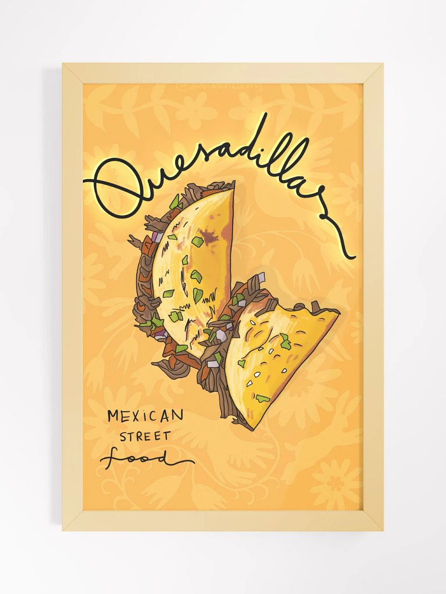 Quesadillas Framed Poster product image (1)