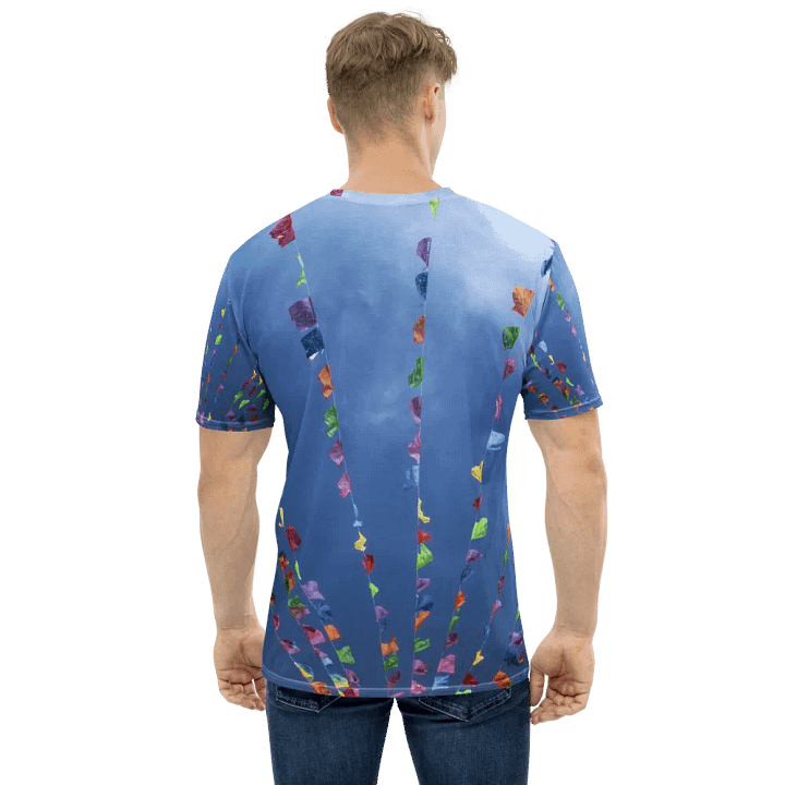 Papel Picado Adult Crew Neck T-Shirt product image (2)