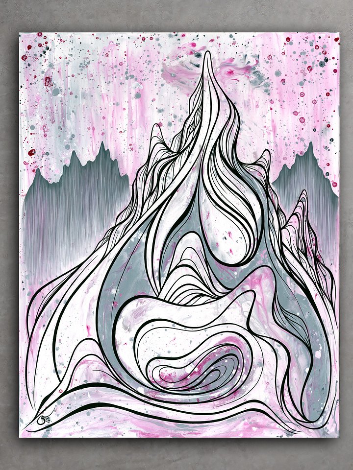 Mountain Echoes 2 - Original Painting product image (1)