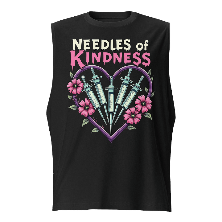 Heartfelt Syringe Love Muscle Tank product image (1)