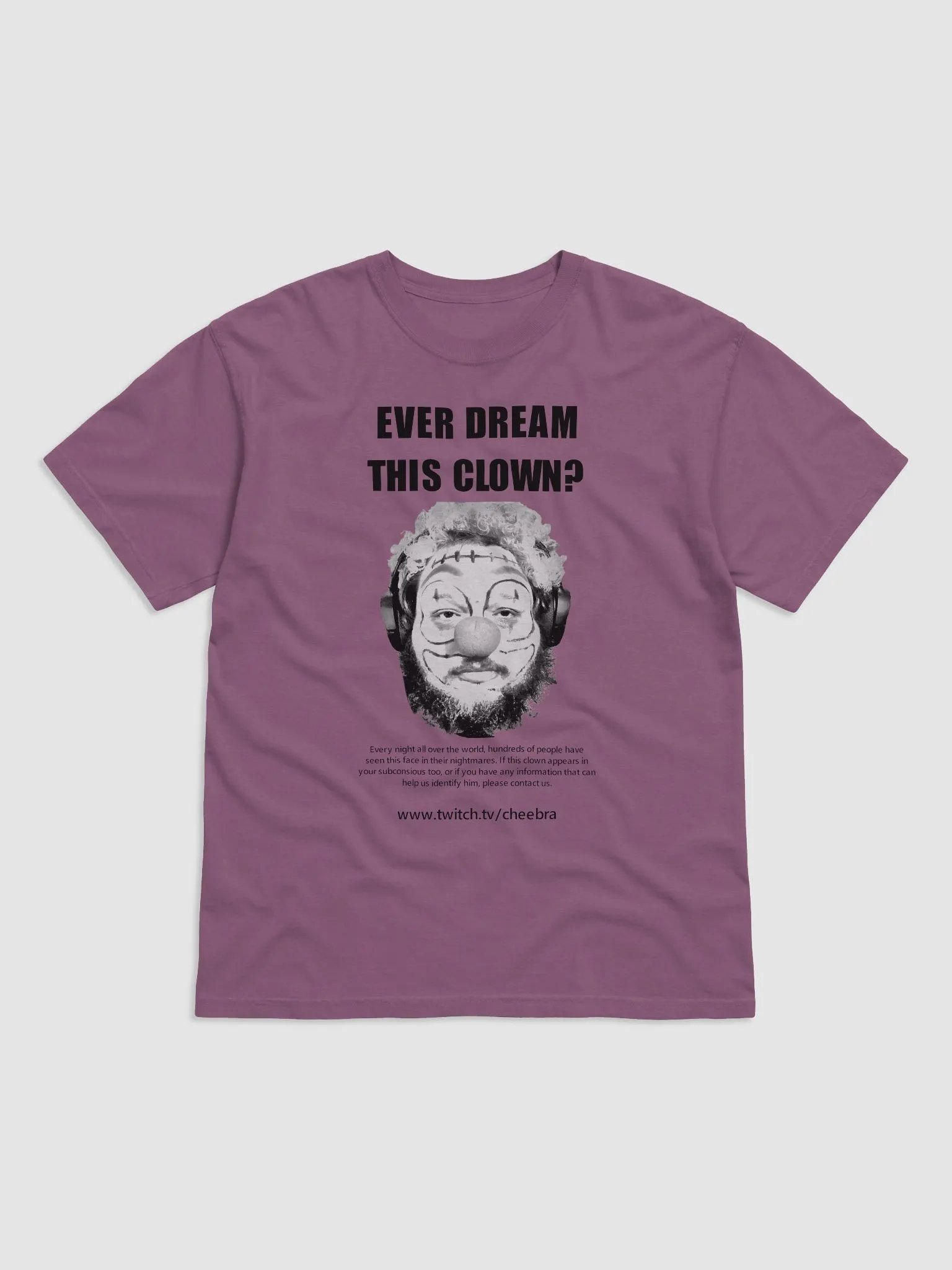 Cheebo the Clown Poster Shirt product image (2)