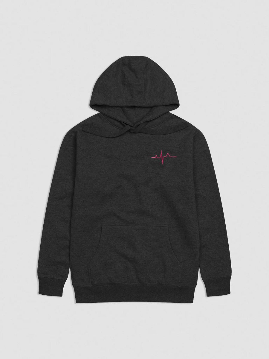 Heartbeat Unisex Hoodie (Embroidered) product image (1)