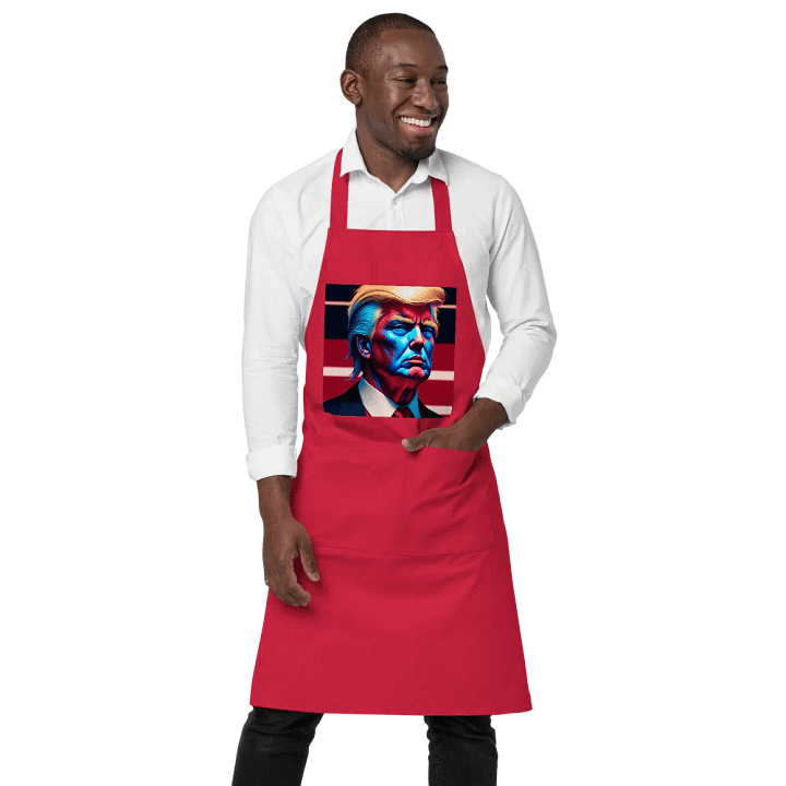 Blue and Red Apron product image (1)