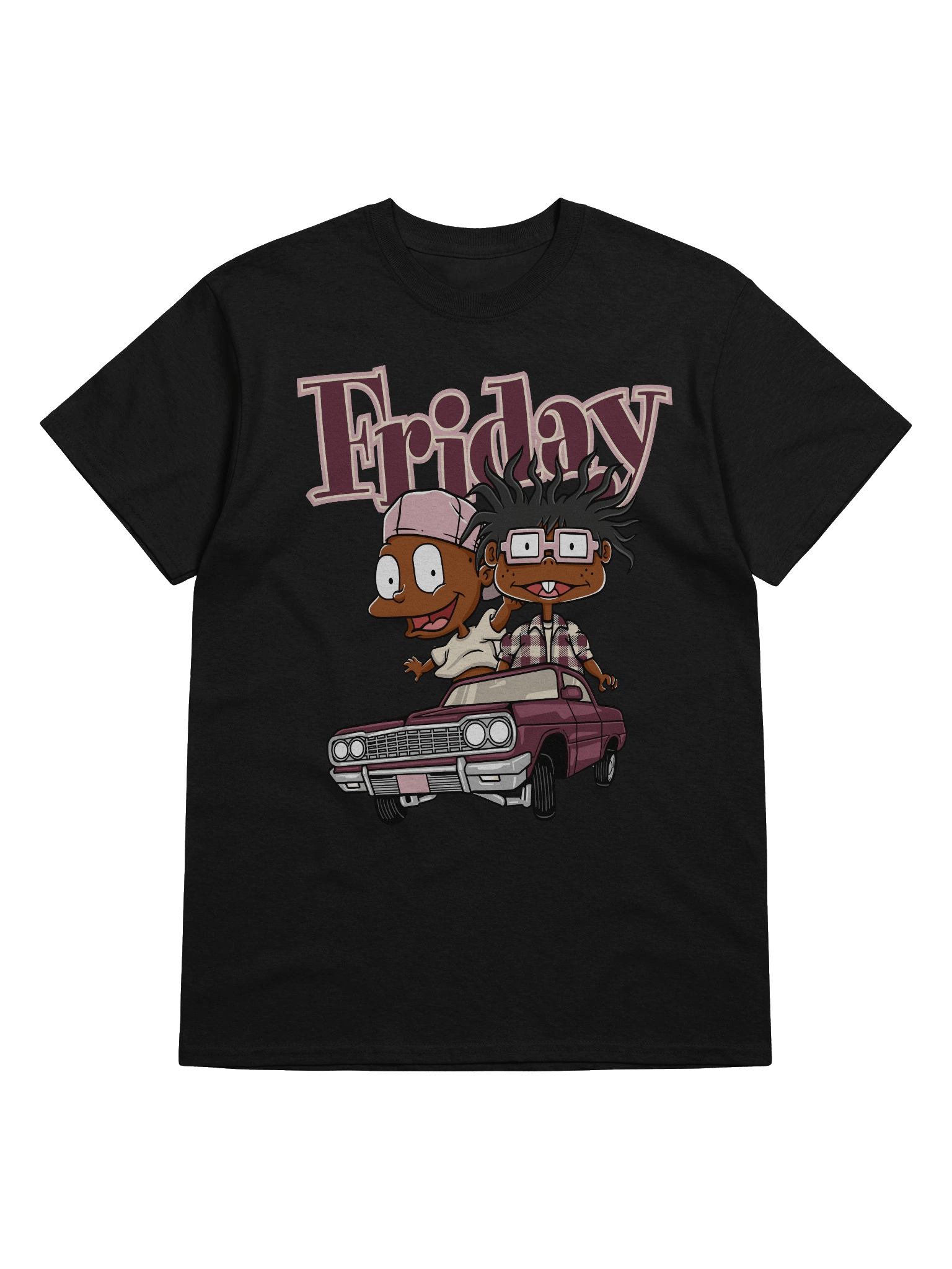 Weekend Drive Cartoon T-Shirt product image (5)