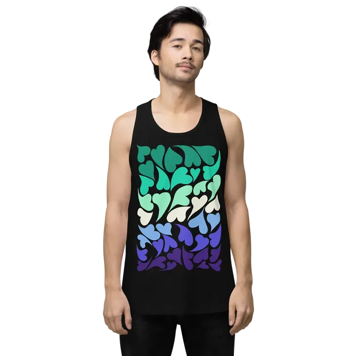Nestled PRIDE Gay Tank Top product image (1)