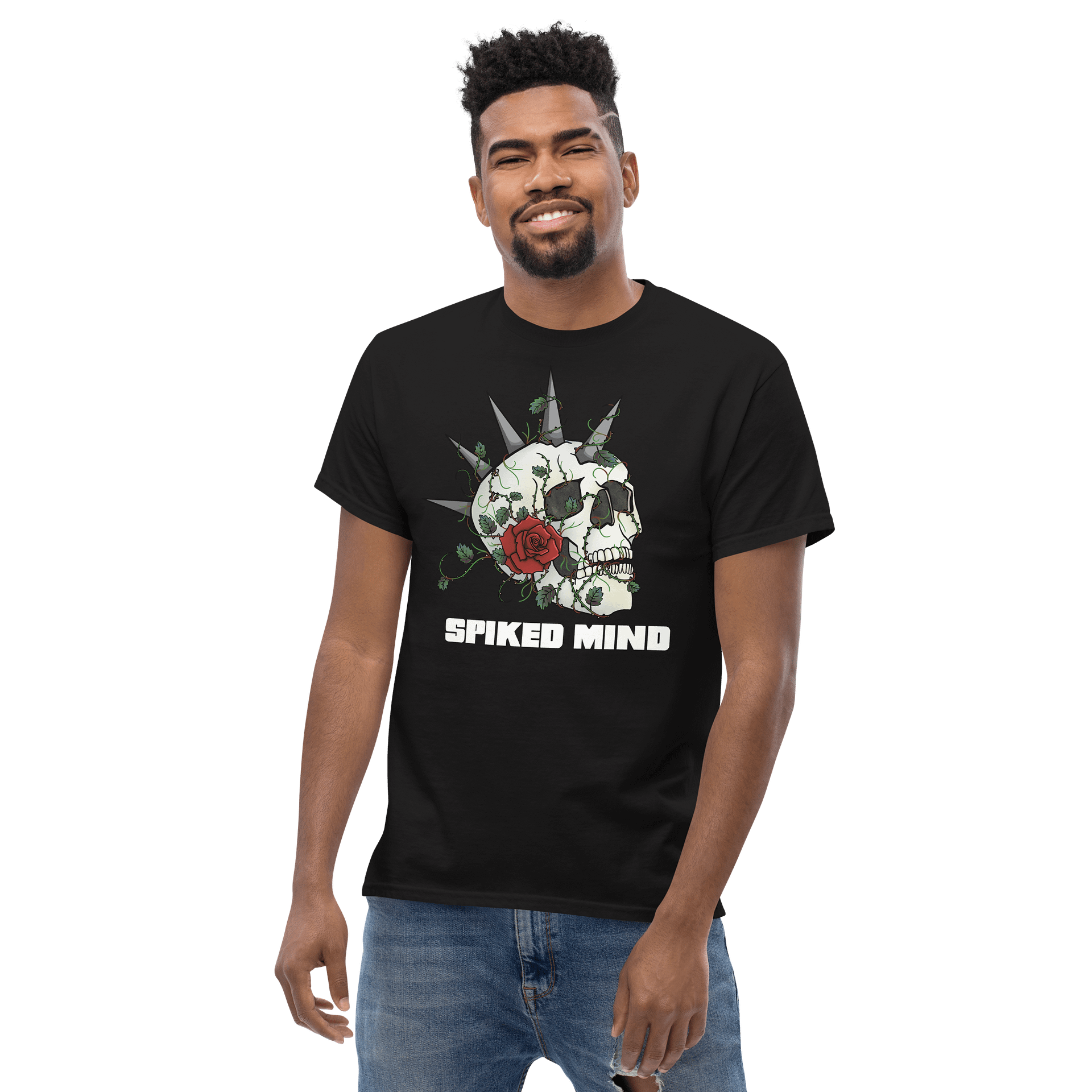 THE Spiked Mind Tee (Black) product image (3)