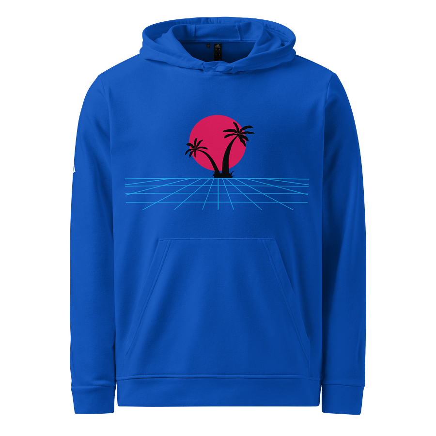 Retro Futuristic Palm Trees Hoodie product image (1)