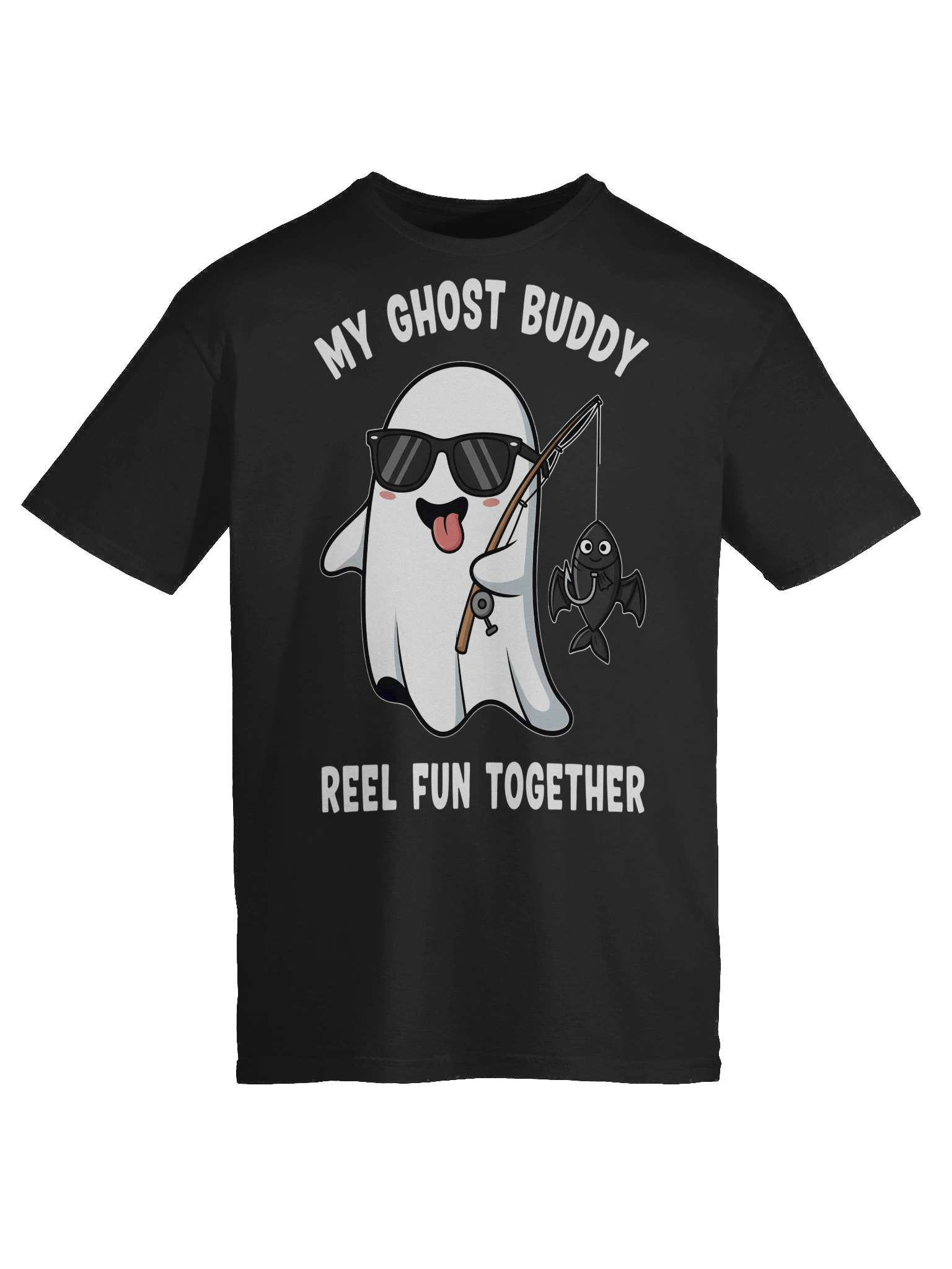 Ghostly Fisherman T-Shirt product image (33)