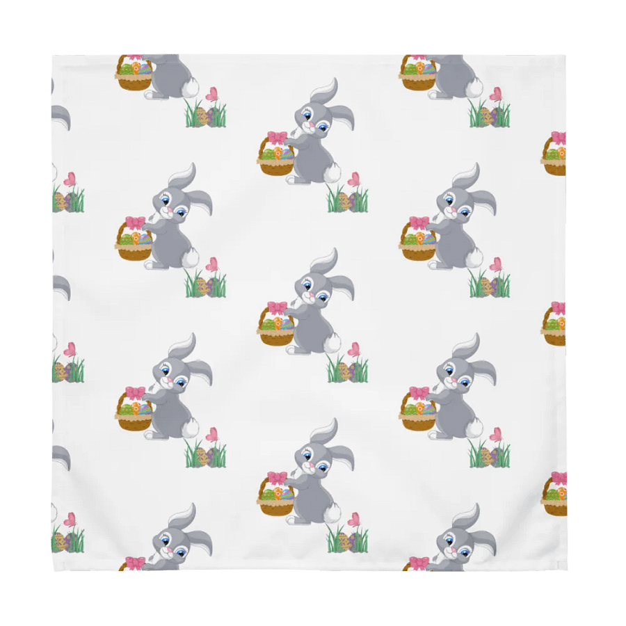 Easter Bunny Cloth Napkin Set (4) product image (4)