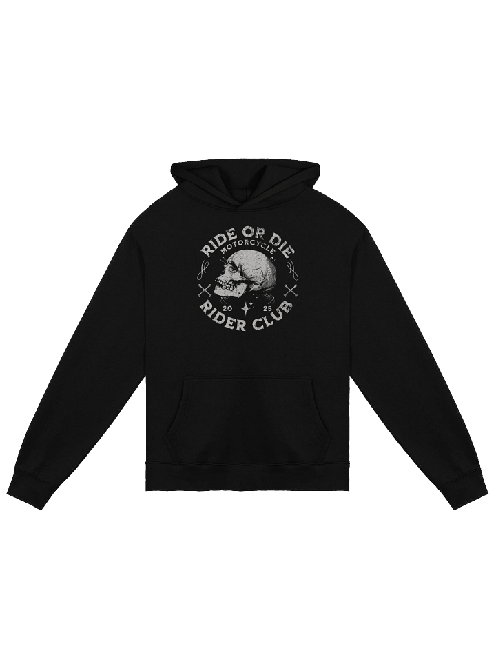 Vintage Skull Circle Print Hoodie product image (3)