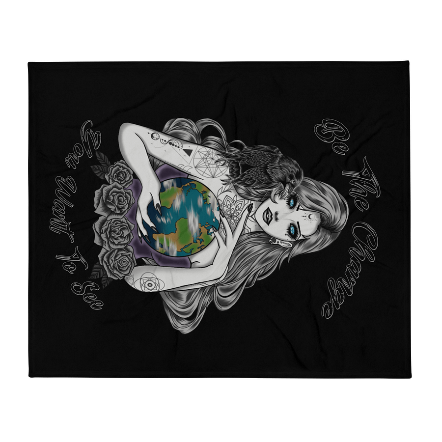 Be The Change Blanket product image (1)