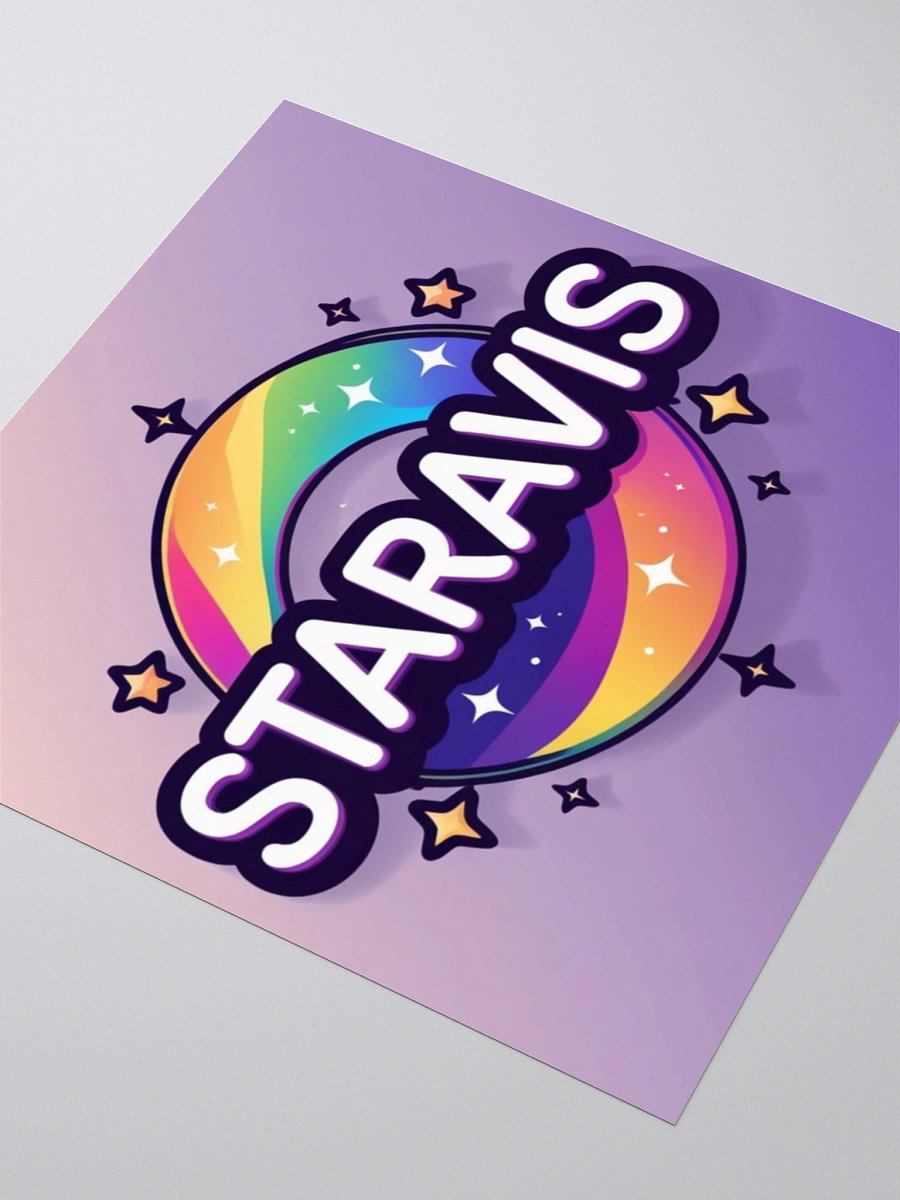 Rainbow Star Sticker product image (9)