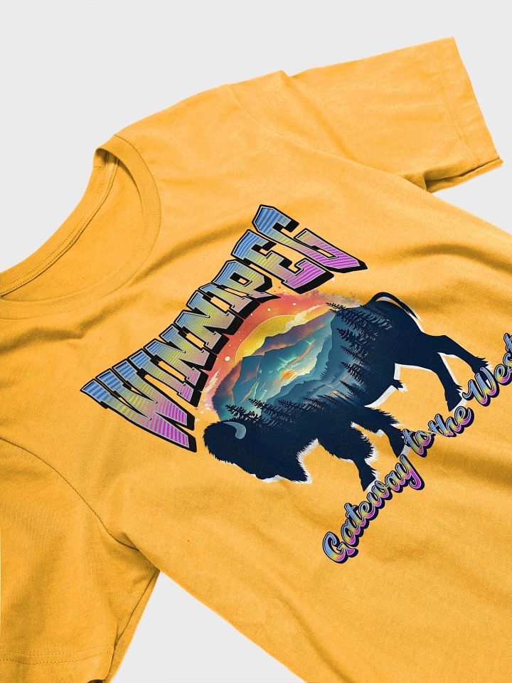 Winnipeg Gateway To The West Silhouette T-Shirt product image (2)