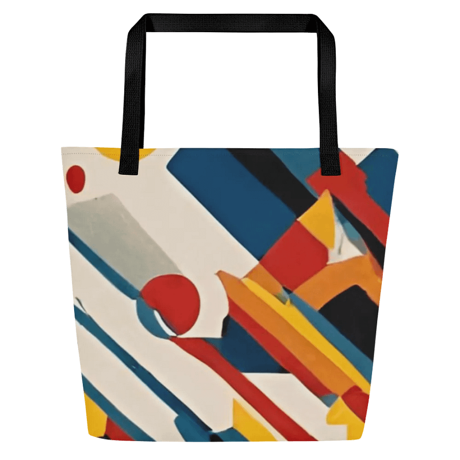 kadinsky inspired large tote bag product image (1)