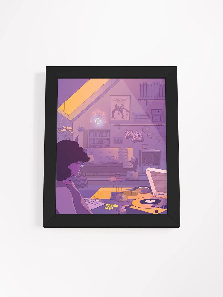 Dad Rock 8x10 framed poster product image (1)