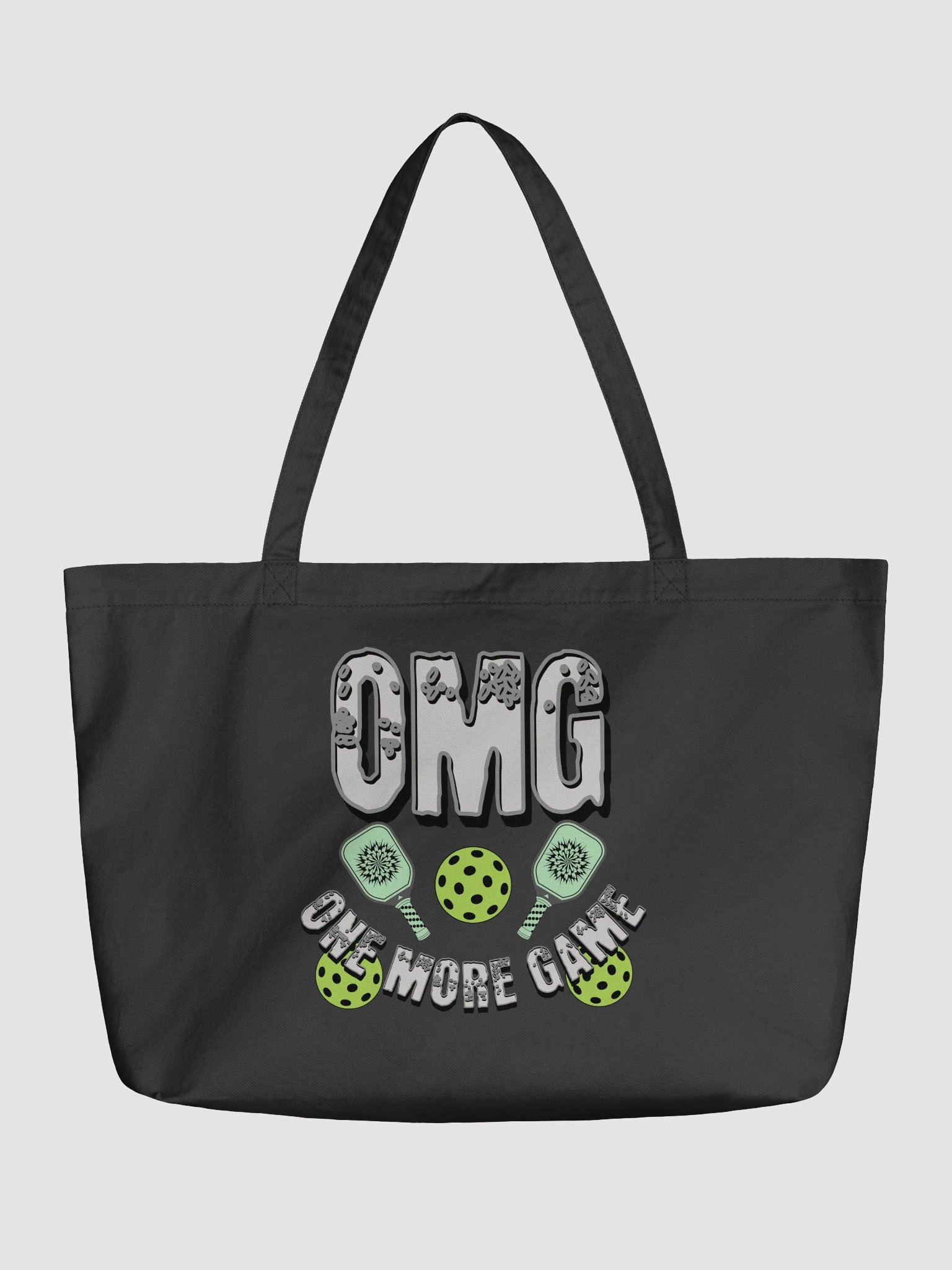 OMG One More Game Pickleball Block Passion Tote product image (2)