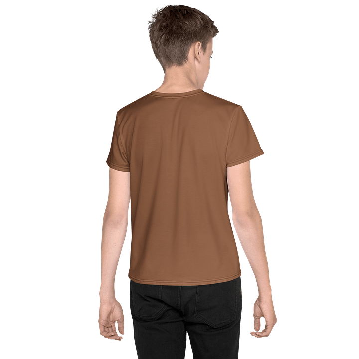 "Unleash The Cats" Youth Tee (Brown) product image (2)