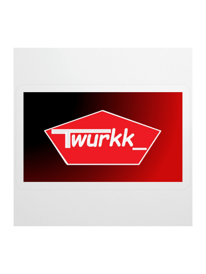 Twurkk_ Logo sticker product image (1)