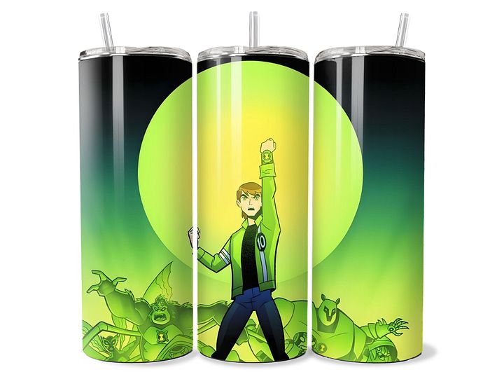 Ben 10 20 oz Tumbler – Hero Time! product image (1)