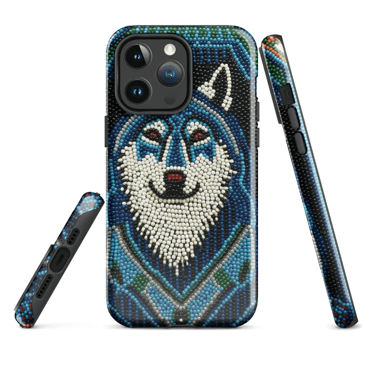 Spirit of the Wolf Beaded Artwork product image (4)