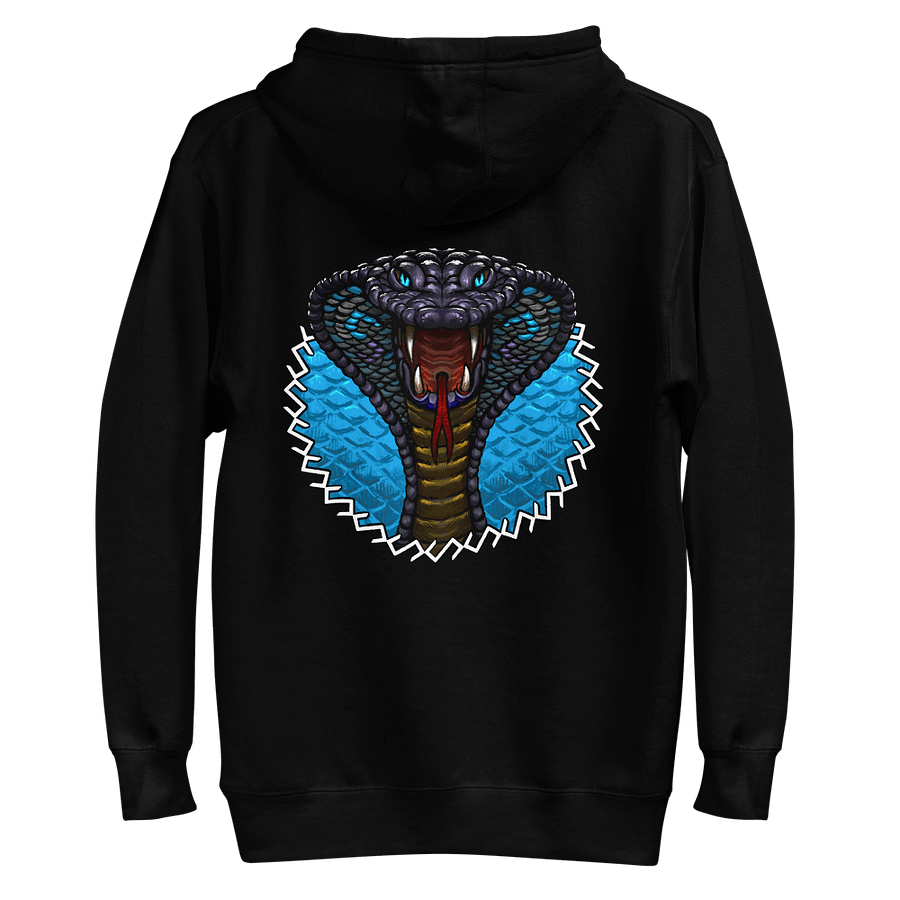 Blue Snake Hoodie product image (1)