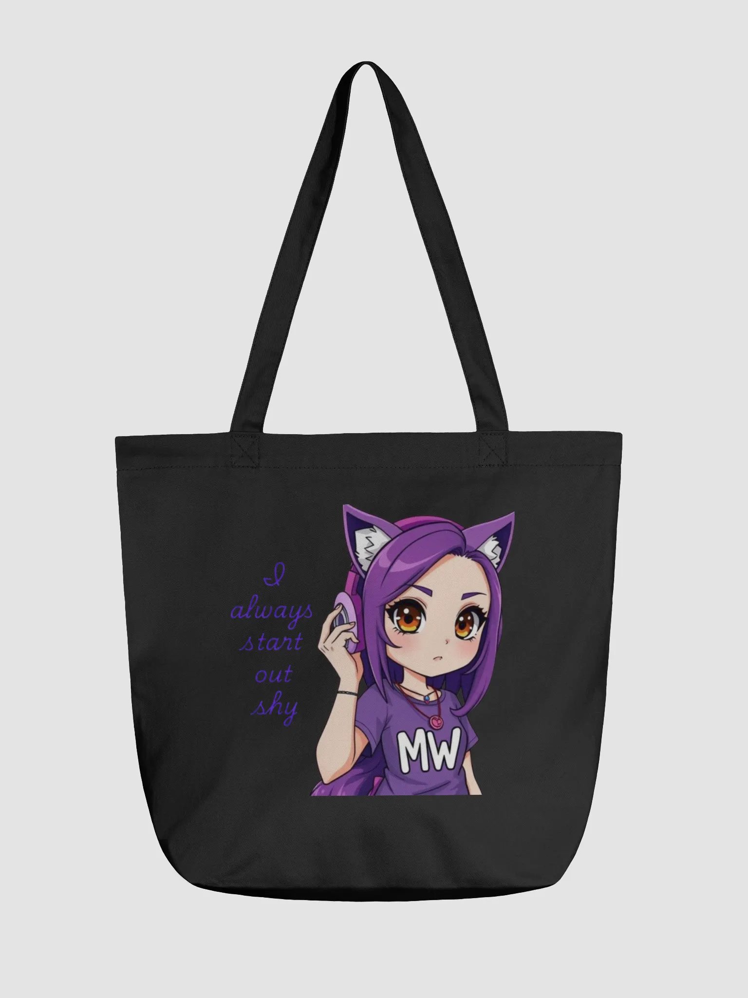 Shy Start Anime Tote Bag product image (1)