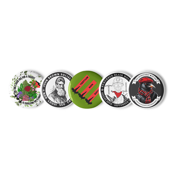CROWLETARIAT PIN PACK product image (1)